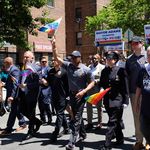 Scenes from Sunday's Queens Pride Parade and Multicultural Festival in Jackson Heights.